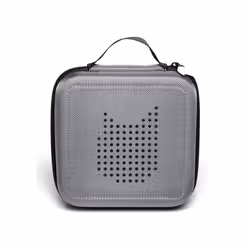 tonies Audio Characters For Toniebox Carrier - Light Travel Storage Case - Grey