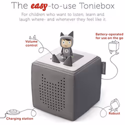 Tonies Toniebox Starter Set - Grey