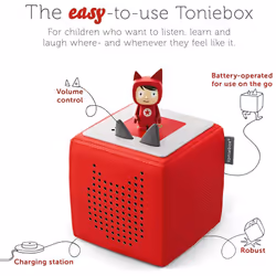 Tonies Toniebox Starter Set - Red
