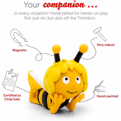 tonies audio characters for Toniebox - Favourite MAYA the BEE / Birth of Maya Stories and Intro Song - Ca. 67 Min. - Age 3+ - ENGLISH
