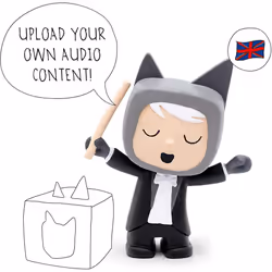 Tonies Audio Characters Creative Memory, Conductor, Songs Stories Fairytales, 3+