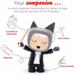 Tonies Audio Characters Creative Memory, Conductor, Songs Stories Fairytales, 3+
