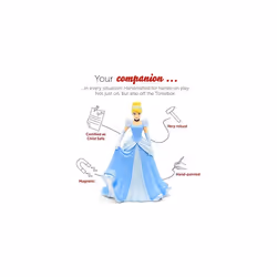 tonies Audio Character for Toniebox, Disney's Cinderella, Audio Book Story and Song Collection for Children for Use with Toniebox Music Player (Sold