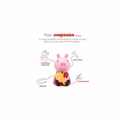 tonies Audio Character for Toniebox, On the Road with Peppa Pig, Audio Play, Music and Special Effects for Children for Use with Toniebox Music Player