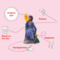 Disney Wish audio character, Asha & Star, audiobooks for children, Sing Along adventure, for use with Toniebox (sold separately). Featuring cast from