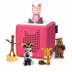 tonies Toniebox Julia Donaldson Bundle including 1 Creative & 4 tonies - Gruffalo, Gruffalos Child, Stick Man & Highway Rat, ...