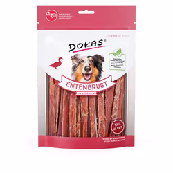 Dokas Duck breast strips, Snacks, Dog, Adult, Duck, 250 g