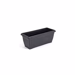 Prosperplast 60 cm graphite colour large plastic balcony box, and 3 sizes
