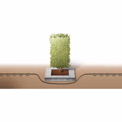 GARDENA Starter Set Rows of Plants S: Micro-Drip System for water-saving irrigation of plant rows (13010-20)