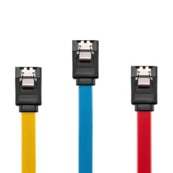 Sonero SATA III 6Gb/s Data Cable Set 3x 0.50 m Red/Yellow/Blue