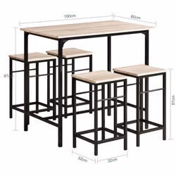SoBuy OGT11-N kitchen/dining room furniture set - Additional view 5