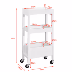 SoBuy FKW49-W food service cart - Additional view 6