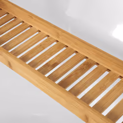 SoBuyÂ® FRG212-N, Bamboo Bathtub Rack Caddy Tray Bathroom Shelf L80cm - Additional view 5
