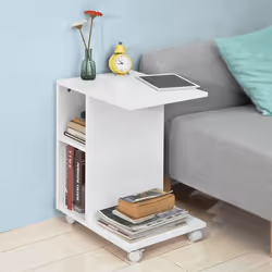 SoBuy FBT48-W nightstand/bedside table - Additional view 6