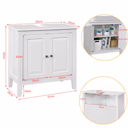 SoBuy FRG202-W bedroom vanity/vanity set - Additional view 5