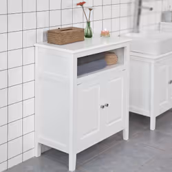 SoBuy FRG204-W bathroom storage cabinet
