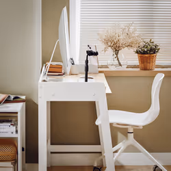 SoBuyÂ® FWT41-WN, Home Office Table Desk Computer Desk Workstation - Additional view 5
