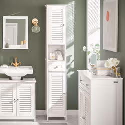 SoBuy FRG236-W living room storage cabinets