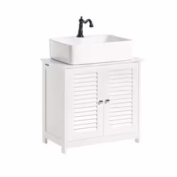 SoBuyÂ® FRG237-W, Under Sink Bathroom Storage Cabinet Storage Cupboard