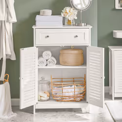 SoBuy FRG238-W bathroom storage cabinet