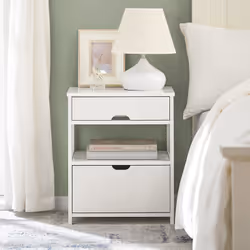 SoBuy FRG258-W nightstand/bedside table