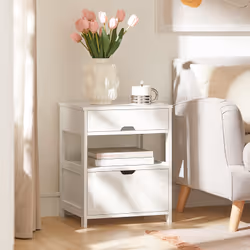 SoBuy FRG258-W nightstand/bedside table