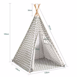 SoBuyÂ® OSS03, Children Kids Play Tent Playhouse Teepee with Floor Mat