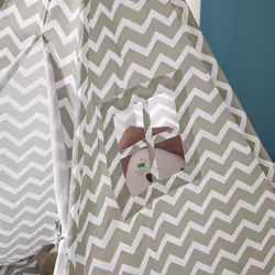 SoBuyÂ® OSS03, Children Kids Play Tent Playhouse Teepee with Floor Mat - Additional view 4