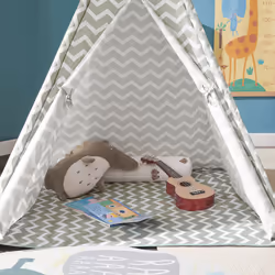 SoBuyÂ® OSS03, Children Kids Play Tent Playhouse Teepee with Floor Mat - Additional view 6
