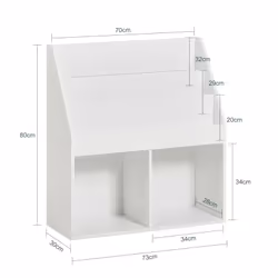 SoBuy KMB01-W kids storage cabinet Chest cabinet - Additional view 5