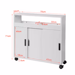 SoBuy BZR02-W bathroom storage cabinet - Additional view 4