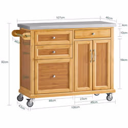 SoBuy FKW70-N food service cart - Additional view 4