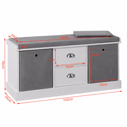 SoBuy FSR66-HG shoe organizer Open - Additional view 5