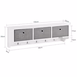 SoBuy FRG282-W clothing hanger - Additional view 4
