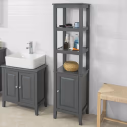 SoBuy FRG205-DG living room storage cabinets