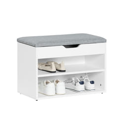 SoBuyÂ® FSR25-HG, Shoe Rack Shoe Bench Cabinet with Lift Up Bench Top