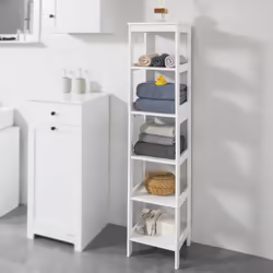 SoBuy BZR14-W living room storage cabinets