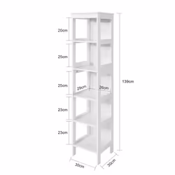 SoBuy BZR14-W living room storage cabinets - Additional view 4