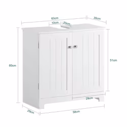 SoBuy BZR18-W bedroom vanity/vanity set - Additional view 4