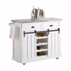 SoBuy® FKW94-W, Kitchen Storage Trolley Kitchen Cabinet Kitchen Island