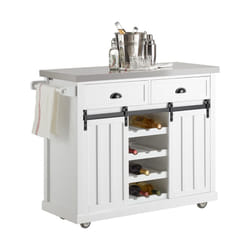 SoBuyÂ® FKW94-W, Kitchen Storage Trolley Kitchen Cabinet Kitchen Island