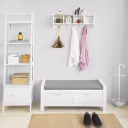 SoBuy FSR74-W shoe organizer Open