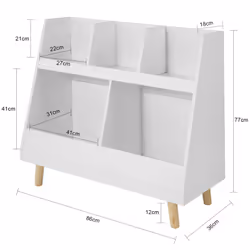 SoBuy KMB19-W kids storage cabinet Chest cabinet - Additional view 4