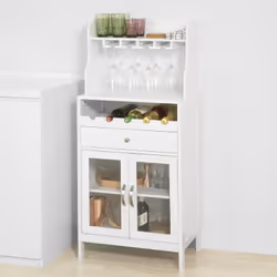 SoBuy FSB24-W food service cart