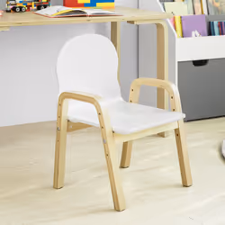 SoBuyÂ® KMB24-Wx2, Set of 2 Wooden Children Chair, Height Adjustable