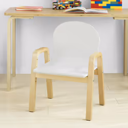 SoBuyÂ® KMB24-Wx2, Set of 2 Wooden Children Chair, Height Adjustable