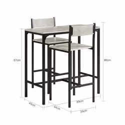 SoBuy OGT03-HG kitchen/dining room furniture set - Additional view 5