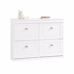 SoBuy® FSR79-W, 4 Drawers Shoe Cabinet Shoe Rack Shoe Storage Cupboard