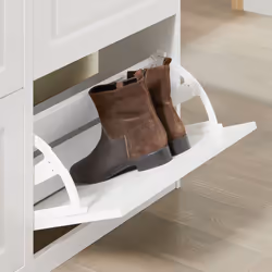 SoBuyÂ® FSR79-W, 4 Drawers Shoe Cabinet Shoe Rack Shoe Storage Cupboard - Additional view 8