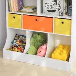 SoBuy KMB26-W kids storage cabinet Chest cabinet - Additional view 8
